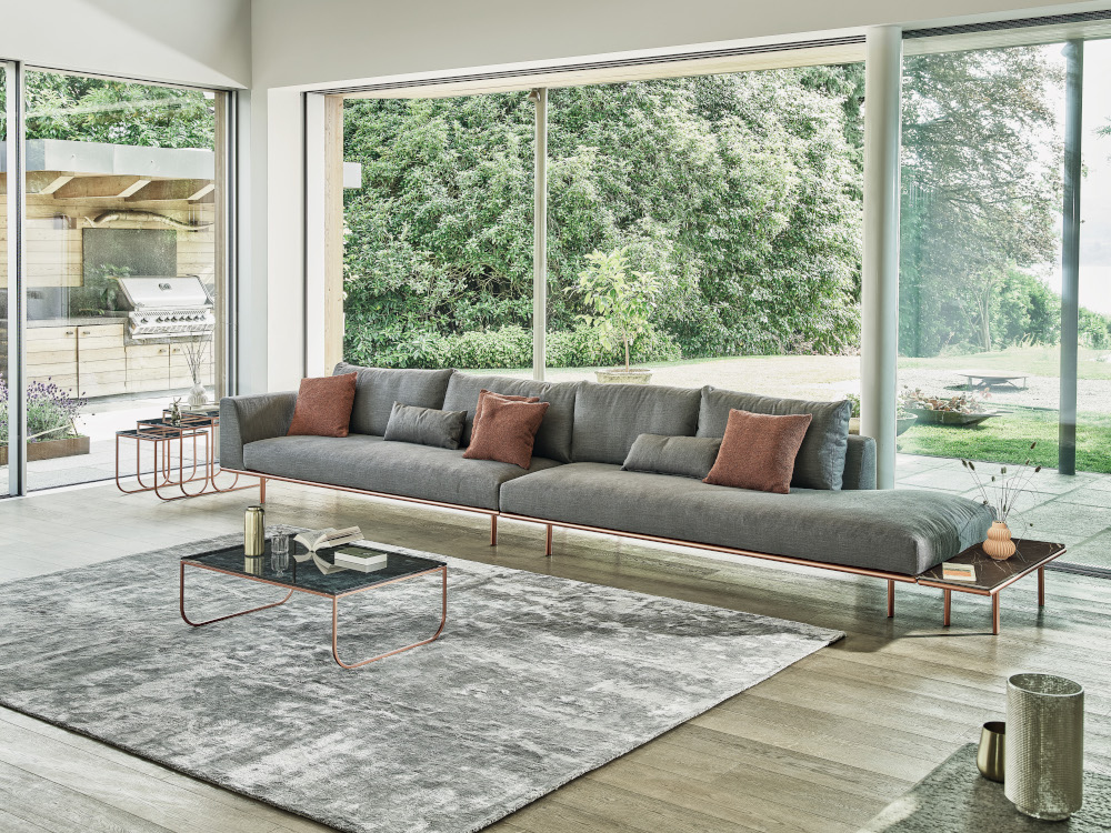 How to choose the right sofa, starting from fabrics Bontempi