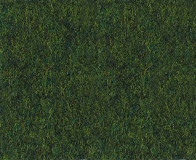 Pure Virgin Wool - Green forest with green forest piping