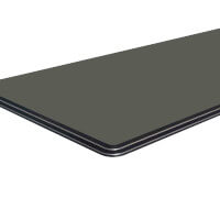 Stratificato - Anthracite bord noir